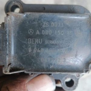 Right headlight for Mazda Etude, viewed from front side, used condition, clean lens and intact housing.Right h