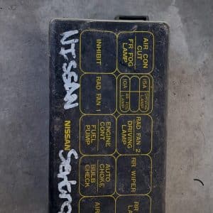 1996 Nissan Sentra G16 Top Fusebox Cover Used | Brits Brothers™ Spares – main product image