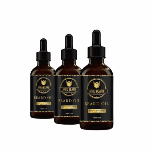 AfroBeard: Classic 2in1 Beard Grooming Kit for Growth and Moisture – installed view