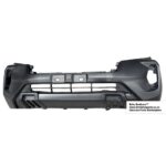 Nissan Navara Front Bumper 21 (W/Arch Holes, D/C) – main product image