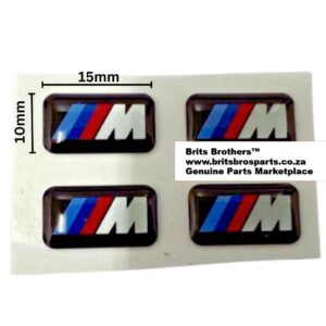BMW M Sport Alloy Wheel M Badges (4Pc) – main product image