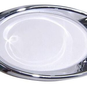 Mercedes-Benz W204 C-Class LHS Fog Cover Moulding Chrome 08- (For Oval)