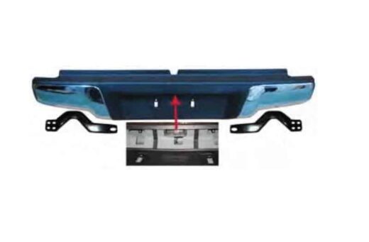 Uncategorized: 2013 Isuzu KB Rear Bumper Chrome or Black New | Brits Brothers Parts