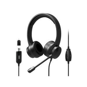 PORT STEREO HEADSET WITH MIC OFFICE USB-Executive - main product image
