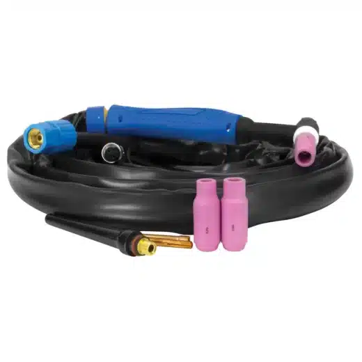 Tradeweld Tig Torch Wp26 4M (For Ac/Dc Tig Welders) 1 Tradeweld TIG Torch WP26 4m (For AC/DC TIG Welders) - main product image