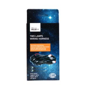 Hella ValueFit Two Lamps Wiring Harness Kit - main product image