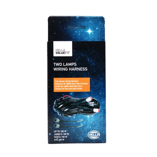 Hella ValueFit Two Lamps Wiring Harness Kit - main product image